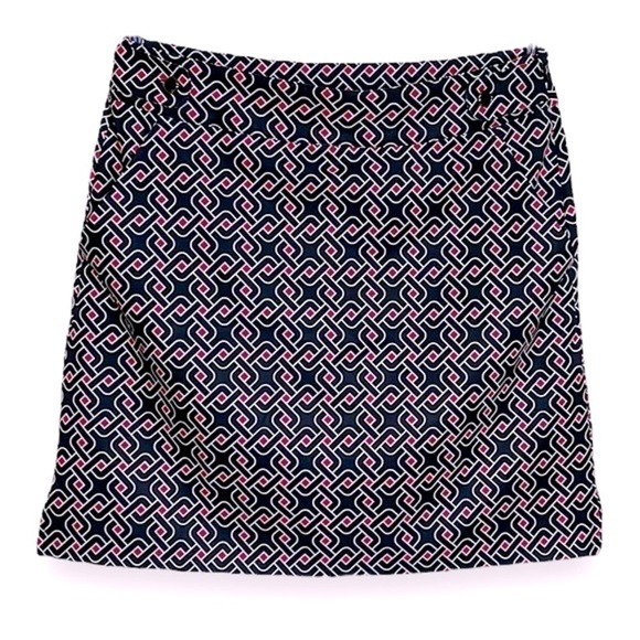 EP Pro Women’s Golf Skort Skirt size 4 Geometric Print with Pockets UPF 50 NWOT! - Picture 1 of 7